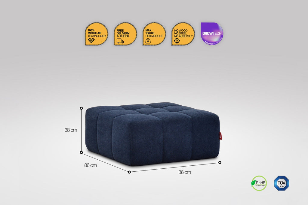 Footrest - Blue