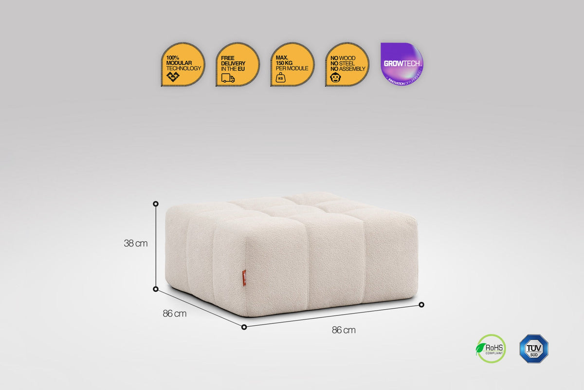 Footrest - Beige
