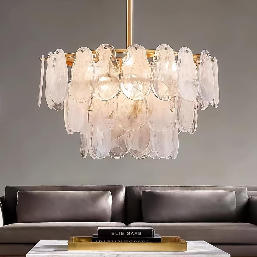 24Inch Gold Elegant Chandelier Pendant Lighting Fixture