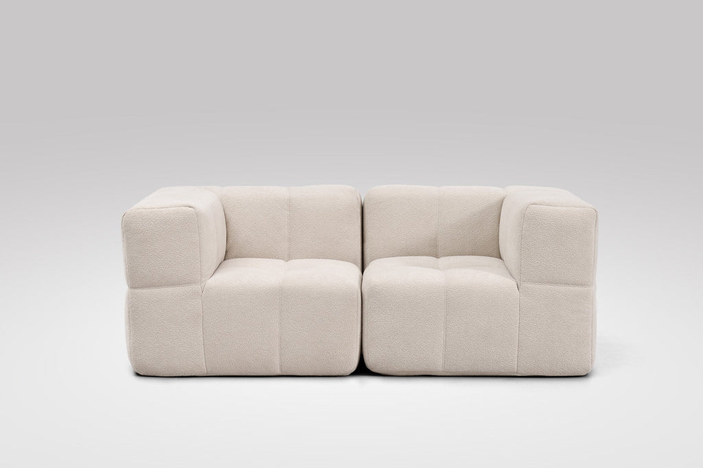 2-Piece Modular Sofa – Beige