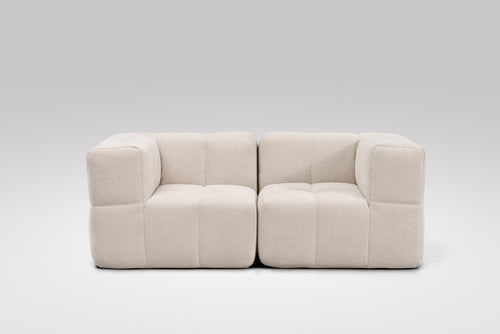 2-Piece Modular Sofa – Beige