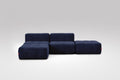 4-Piece Modular Sofa – Blue