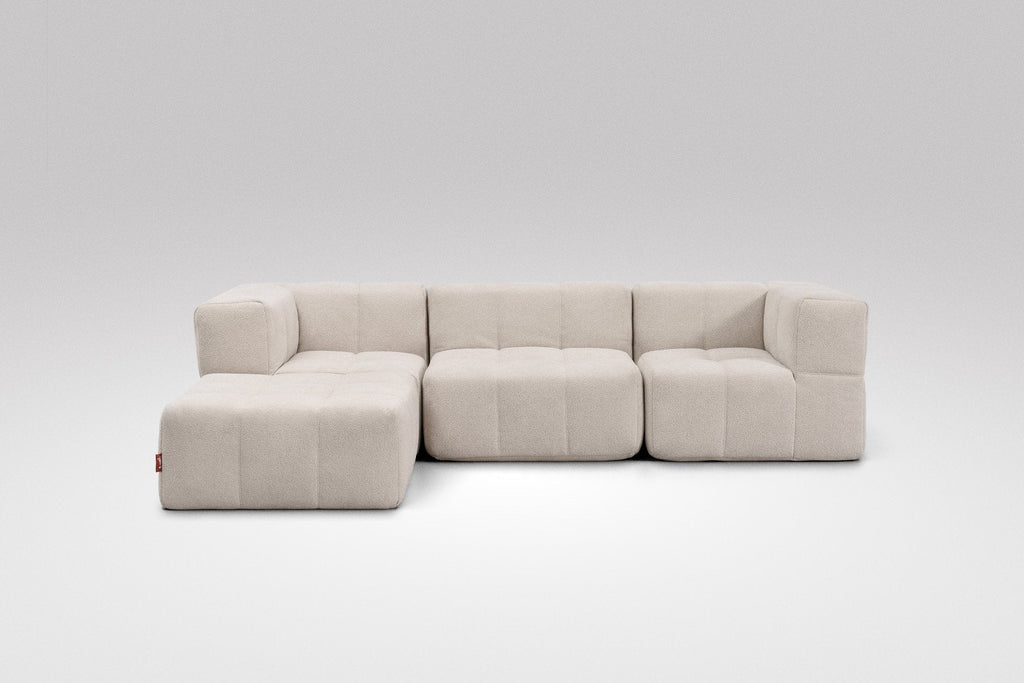 4-Piece Modular Sofa – Beige