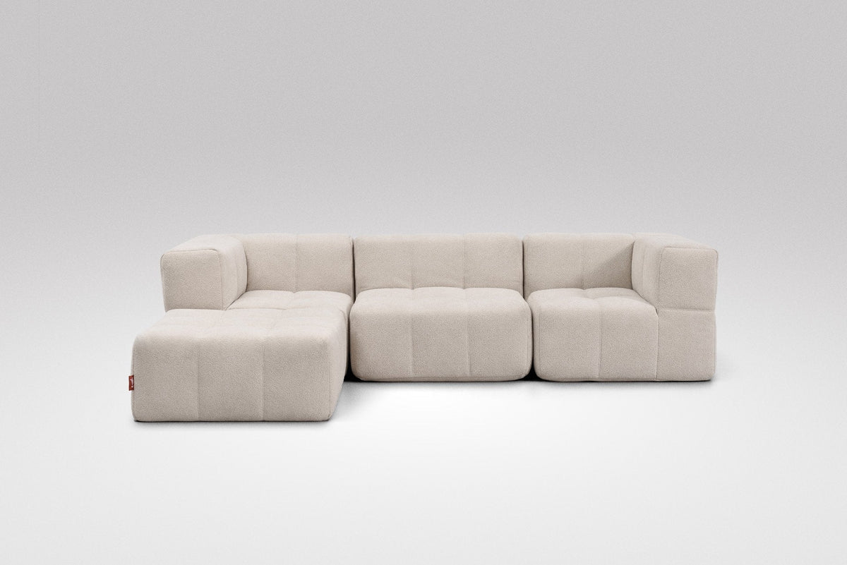 4-Piece Modular Sofa – Beige