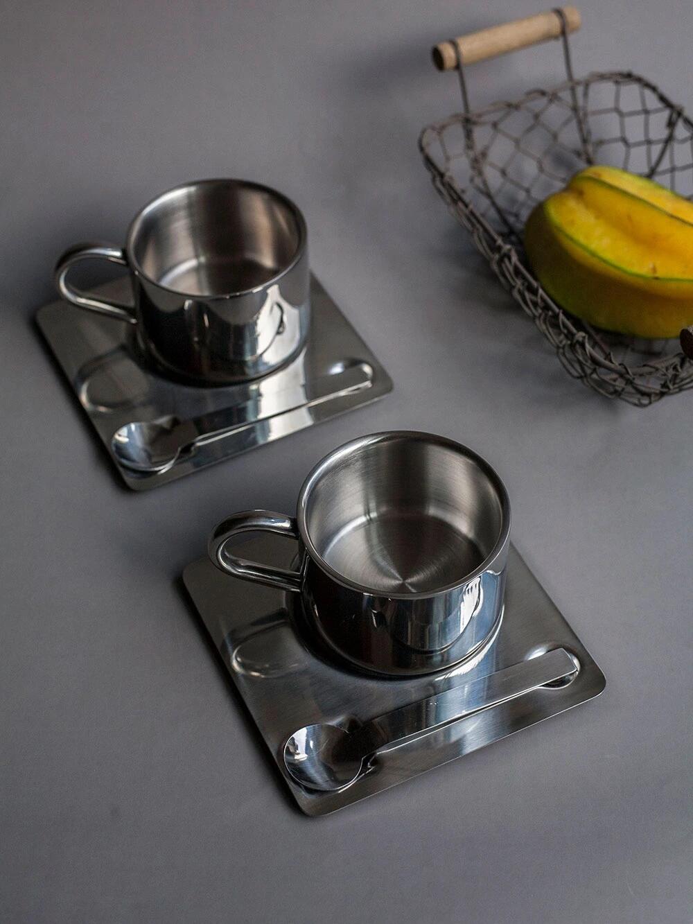 Industrial-style coffee set