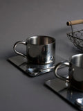 Industrial-style coffee set