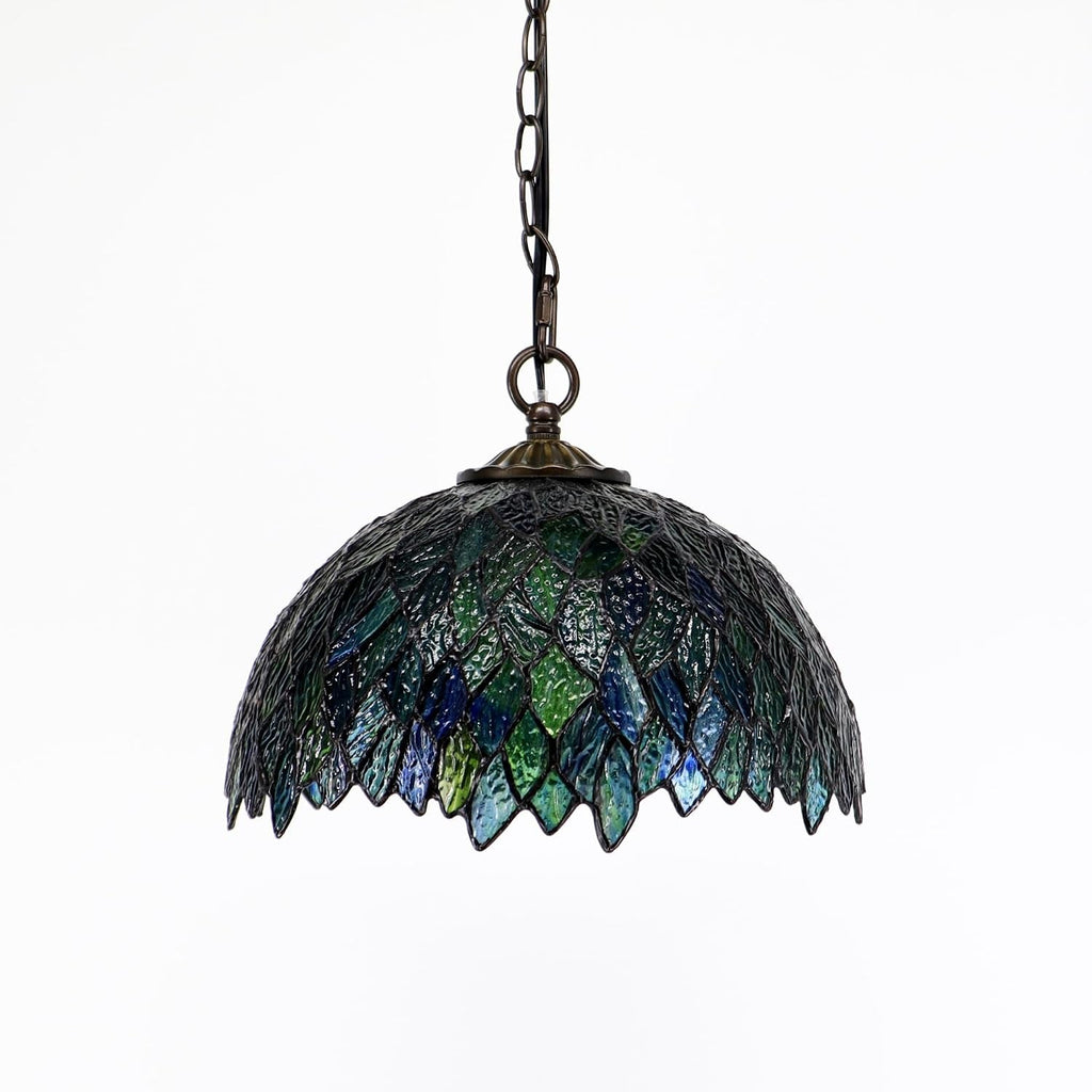 Multicolor Tiffany Style Stained Glass Hanging Lamp