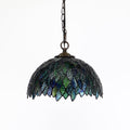Multicolor Tiffany Style Stained Glass Hanging Lamp